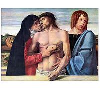 ArtPlaza Bellini Giovanni-Pieta Panel Decorativo, Madera MDF, Multicolor, 80x60 Cm
