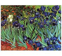 ArtPlaza Lirios Panel Decorativo-Van Gogh Vincent Irises, Madera, Multicolor, 120x1.8x90 cm