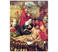 ArtPlaza Panel Decorativo-Albrecht Durer Lamentation of Christ, Madera, Multicolor, 60x1.8x80 cm