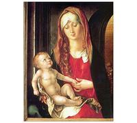 ArtPlaza Panel Decorativo-Albrecht Durer The Virgin and Child Before An Archway, Madera, Multicolor, 60x1.8x80 cm