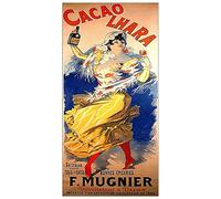 ArtPlaza Panel Decorativo-Art Studio Cacao Lhara, Madera, Multicolor, 50x1.8x100 cm