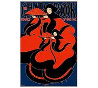 ArtPlaza Panel Decorativo-Art Studio Chap Book II, Madera, Multicolor, 60x1.8x90 cm