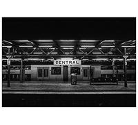 ArtPlaza Panel Decorativo-Art Studio Transportation, Madera, Multicolor, 90x1.8x60 cm