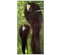 ArtPlaza Panel Decorativo-Klimt Gustav Mermaids, Madera, Multicolor, 70x140x1.8 cm