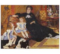 ArtPlaza Panel Decorativo-Renoir Pierre Auguste Madame Charpentier and Her Children, Madera, Multicolor, 80x1.8x60 cm