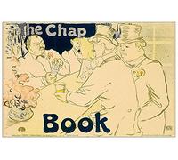 ArtPlaza Panel Decorativo-Toulouse Lautrec The Chap, Madera, Multicolor, 90x1.8x60 cm