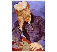 ArtPlaza Panel Decorativo-Van Gogh Vincent Portrait of Dr Gachet, Madera, Multicolor, 60x1.8x90 cm
