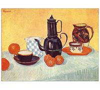 ArtPlaza Panel Decorativo-Van Gogh Vincent Still Life, Madera, Multicolor, 80x1.8x60 cm