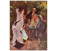 ArtPlaza Renoir Pierre-Auguste (in The Garden Bower of Moulin de la Galette) Panel Decorativo, Madera MDF, Multicolor, 60x80 Cm