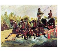 ArtPlaza Toulouse-Lautrec-Count Alphonse Panel Decorativo, Madera MDF, Multicolor, 120x90 Cm