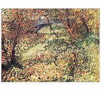 ArtPlaza Van Gogh Vincent Shores in Spring at The Pont de Clichy Panel Decorativo, Madera MDF, Multicolor, 120x90 Cm