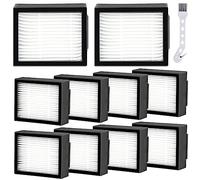 Artraise 10 filtros HEPA de repuesto compatibles para iRobot para Roomba i7 i7 + / plus i3 i3 + i2 i2 i1 i1 + i4 i6 i6 i8 i8 + E5 E6 E7 I & J & E serie Partes