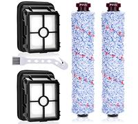 Artraise Filtro para Bissell accesorios Crosswave 3 en 1 con 2 filtros de repuesto y 2 rodillos de cepillo multisuperficie para Bissell filtros CrossWave 1866, 17132 y 2225N