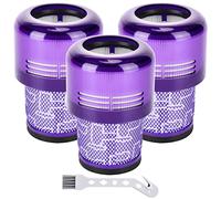 Artraise Filtro V11 para Dyson, paquete de 3 filtros de repuesto para Dyson aspiradora V11 Absolute/Animal/Torque Drive V15 Detect SV14 inalámbrico. Comparar con la pieza # 970013-02