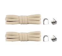 ARTRAY Cordones de cierre rápido para niños, cordones deportivos elásticos ajustables con cordones redondos para zapatos de invierno, caqui, Talla única