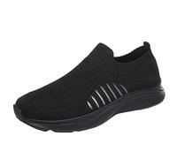 ARtray Herren Sneaker Sportschuhe MäNner Low-Top Sneaker Freizeit StraßEnlaufschuhe Leicht Atmungsaktive Turnschuhe SchnüRsenkel Tennisschuhe StoßDäMpfung Und RüCkprall Fitnessschuhe, Negro , 43 EU