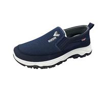 ARTRAY Sneaker Without Tying Shoelace For Men Outdoor Leichtgewicht Walkingschuhe Atmungsaktiv StraßEnlaufschuhe DäMpfung Und RüCkprall Turnschuhe Jugendliche Athletics Trainingsschuhe, azul, 42 EU