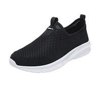 ARtray Turnschuhe Herren BarfußSchuhe MäNner Low-Top Sneaker Leichtgewicht Outdoor GemüTlich Turnschuhe Netz Atmungsaktive Laufschuhe Mit Mesh-Obermaterial Und Rutschfester Sohle Wandern, blanda., 40