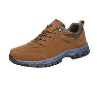 ARtray Wanderschuhe Herren Trekkingschuhe Retro Einfachheit SchnüRhalbschuhe üBergrößE Weit Sneaker StoßDäMpfung Und RüCkprall Bergschuhe Outdoor Jogging Workout Fitness Tennisschuhe Mode Elegant