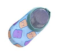 ARTRAY Zapatillas para niños 32 pies descalzos niños zapatos de natación zapatos anime calcetines bebé dibujos animados antideslizante agua niña niño zapatos bebé zapatos niños con luz, azul, 21 EU