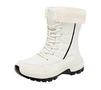 ARtray Zapatos para diabéticos para mujer, de invierno, extraanchos, cómodos, zapatos descalzos, duraderos, antideslizantes, botas de senderismo, ligeras, al aire libre, trekking, montañas