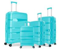 ARTREE Juego De Maletas De Viaje, Juegos De Maletas En Oferta, Material PP con Candado De CóDigo, EcolóGica Y Resistente A Deformaciones, para Viaje Y Escuela