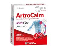 ArtroCalm Zentrum Articular | Boswellia AprèsFlex® + Colágeno Nativo Collavant® n2 | Vitamina C y D | Apoyo Articular y Óseo | 30 Cápsulas | Sin Gluten