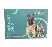 Artrovet Plus - Suplemento para soporte articular para perro y gato - Cantidad: 60 comprimidos