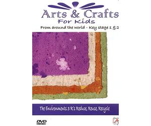 Arts And Crafts For Kids From Around The World - Key Stage 1 And 2 - The Three Rs [Reino Unido] [DVD]