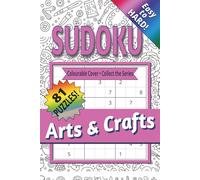 Arts & Crafts Sudoku Puzzle Book: Sudoku Puzzles from Very Easy to Hard | With Arts & Crafts Poodle Art | 6 x 9 inches, 168 pages | 81 Puzzles | Gift ... and Puzzle Lovers (Poodles ... At Play!)