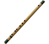 Arts Of India Profesional de bambú flauta india C # Tune madera viento música instrumento longitud 18 pulgadas libre llevar bolsa