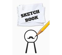 Arts Sketchbook for Drawing & Sketching: 75 Blank Pages, Artist Sketch Pad, Ideal for Kids & Adults, White, 6' x 9'
