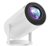 ARTSEA Mini proyector con WiFi y Bluetooth, proyector portátil 4K 1080P, proyector de haz de visión con WiFi 6 y BT5.2 para películas al aire libre, corrección horizontal automática y rotación de 270