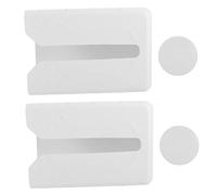 ARTSEWPLY 1 juego Caja de Almacenamiento de Servilletas sin Clavos Diseño y Funcional para Baños Salones y Oficinas Color Blanco