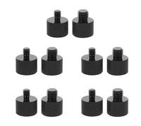 ARTSEWPLY 10 Piezas Adaptador de Rosca para Micrófono y Trípode Tornillos Metálicos Resistentes Conversor y Soporte Instalación Sencilla y Duradera