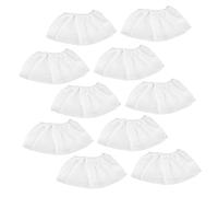 ARTSEWPLY 10 Piezas Bolsa de aspiradora para uñas bolsas aseo bolsa colectora de clavo hilas bolsa de recolección de polvo bolsa de limpiador de uñas tela no tejida blanco