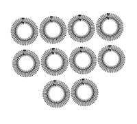 ARTSEWPLY 10 piezas Diademas Peine Elástico Completo Plástico Flexible para Cabello todos Tipos Cómodo Ligero Resistente para Deporte Ducha Maquillaje