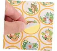 ARTSEWPLY 10 piezas Pegatinas de Sello Adhesivas Temática Hawaiana Animal Multiusos para Invitaciones y Regalos Fiestas de Verano Cumpleaños y Bodas