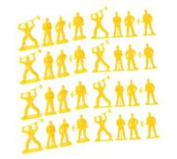 ARTSEWPLY 100piezas Figuras De Obreros Construcción Miniatura Realistas De Obreros Figuras De Personas Realistas para Dioramas De Mesa De Trabajo