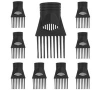 ARTSEWPLY 10piezas Peine Para Secador De Pelo Boquilla Profesional Accesorio Para Secador De Pelo Para Uso Salón Material Resistente