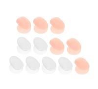 ARTSEWPLY 12 piezas Tapas de Silicona para Cepillos de Labios Protector de Maquillaje Funda de Silicona para Labios Diseño Práctico y Duradero para y Almacenamiento Bolsa de Maquillaje