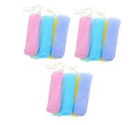 ARTSEWPLY 15 piezas Bolsa Exfoliante para Jabón Sólido Malla para Jabón de Baño Bolsa Ahorra con Rica para Exfoliación y Limpieza Suave Piel Compatible con Jabones Artesanales y Cosméticos