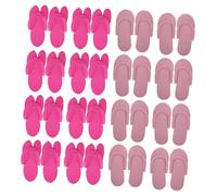 ARTSEWPLY 16 Pares Zapatillas Desechables para Salón Pantuflas Montadas de EVA para Pedicura Uso Único Antideslizantes Colores Surtidos Prácticas para Viajes y Spa Color
