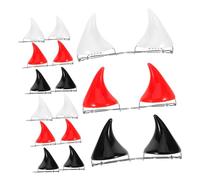 ARTSEWPLY 18 Piezas Horquillas de Resina con Cuernos de Demonio Clips de Pelo de Cuernos Pequeños para Halloween Fiesta Cosplay y Disfraz Accesorios Ligero