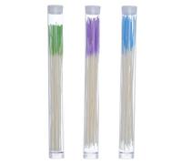 ARTSEWPLY 180piezas Hilo Limpiador para Oreja Colores Verde Púrpura Rosa Herramienta de Cuidado de Perforaciones para Uso Diario y Fiestas