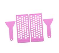 ARTSEWPLY 2 juegos Lipstick Filling Mold With Tray And Flexible Spatula DIY Lip Balm Crafting Kit For Homemade Lip Gloss And Sunscreen Stick