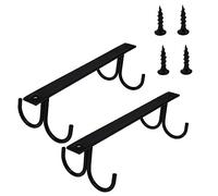 ARTSEWPLY 2 juegos Soporte Colgador de Tazas de Café Organizador de Almacenamiento de Rack para Colgar Bajo Estante Estante Decorativo para Cocina Espacio y Mantiene