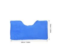 ARTSEWPLY 2 piezas Almohada para Elevador de Pies y Manos Cojín Protector Antiescaras Soporte para Lesiones de Tobillo y Brazo Unidades Azules para Pacientes Postrados y Personas Mayores