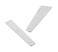 ARTSEWPLY 2 Piezas Aplicadores de Pegamento Acero Inoxidable Pulido Espejo Herramientas Manuales para Extensión Precisa de Adhesivo Proyectos de Cuero DIY