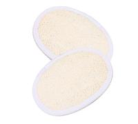ARTSEWPLY 2 piezas Esponjas Naturales de Luffa Almohadillas Exfoliantes para Ducha Esponjas Corporales Suaves y Compactas para Limpieza y Masaje Promueven Circulación y Exfoliación Eficaz